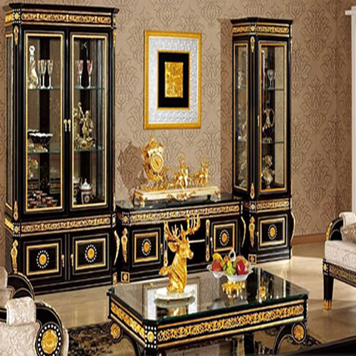 چیدمان اتاق نشیمن لاکچری برای ویلاهای دماوند