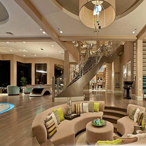 طراحی آتشدان یا آتشگاه در میانه سالن