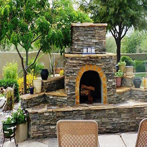 جایگاه شومینه در طراحی محوطه ویلا