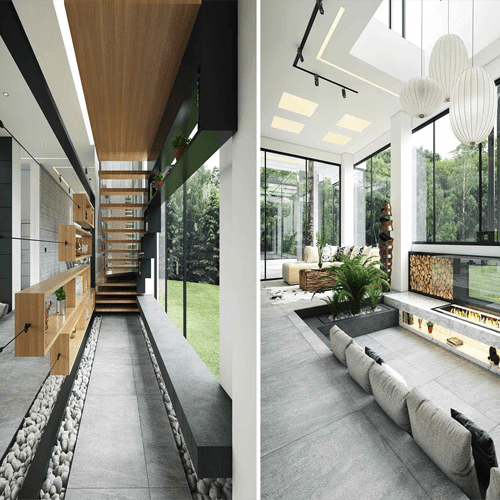 بهترین ایده ها در طراحی داخلی ویلا